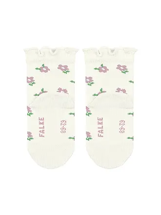 FALKE | Chaussettes pour bébé fille LITTLE DISTY FLOWERS blanc cassé | creme